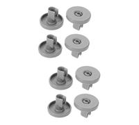 COLLBATH 8pcs Replacement Basket Roller for Dishwasher Appliance Wheels Casters for Washing up Drainer Rack