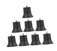 COLLBATH 8Pcs Rubber Feet for Gas Stove Replacement Slip Grate Pads Height Easy Installation for Stable Cooking Compatible with Gas Ranges and Burners