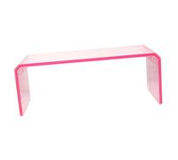 COLLBATH Acrylic Nail Arm Rest Stand for Manicure Comfortable Hand Rest Cushion Stable Desktop Holder Transparent Design for Salon and Home Use