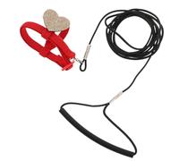 COLLBATH Adjustable Bird Harness with Leash Secure Parrot Leash for Outdoor Activities for Parrots Parakeets and Doves Extended Flight Range for Safe Training and Fun