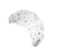 COLLBATH Adjustable Cotton Nurse Cap with Leaf Print for Operating Room Use, Comfortable Scrub Hat Designed to Keep Working Environment Clean, Suitable for Nurses and Doctors in Cleaning