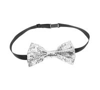 COLLBATH Adjustable Glitter Bow Tie Pre-tied Tuxedo Accessory for Weddings Proms Special Events Sparkling Sequin Design for Maximum Comfort and Style