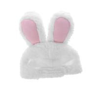COLLBATH Adorable Bunny Ears Cat Hat Soft Plush Pet Costume Hat Ideal for Pet Outfits Photo Sessions