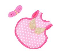 COLLBATH Adorable Chicken Vest Harness Polyester Pet Accessory for Hens and Roosters Comfortable Poultry Leash for Outdoor Walks Creative Design for Themed Parties and Everyday Use