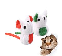 COLLBATH Adorable Plush Mouse Toys for Cats Pieces Longevity Entertaining Decorative Scratch Home Decor