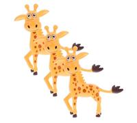 COLLBATH Adorable Resin Craft Giraffe Ornament Fish Tank Decoration Mini Ornament for Aquarium