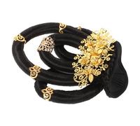 COLLBATH Ancient Chinese Hair Bun Wigs Lightweight Chignon Hairpiece for Cosplay Theatrical Performances Weddings Inspired by Traditional Goddess Hairstyles