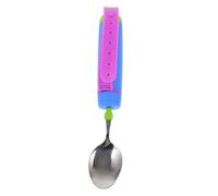 COLLBATH Anti-Skid Adaptive Spoon for Elderly and Disabled Lightweight Non-Slip Rehabilitation Utensil with Rotating Head Comfortable Grip for Hand Spasms Tremors and Reduced Grip Strength
