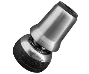 COLLBATH Anti-Slip Crutch Tips 19Mm Diameter Stainless Steel Walking Pole Ends for Outdoor Walking and Physical Therapy