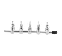 COLLBATH Aquarium Air Pump Valve 4mm Copper Chrome Diverter Tube Fish Tank Part