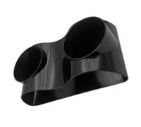 COLLBATH Aquarium Shrimp Tunnel Double Hole Fish Tank Decoration Natural Curved Design for Safe Hiding and Easy Movement Enhances Aesthetic Appeal with Decorative Gravel
