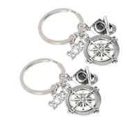 COLLBATH Bachelor's Cap Keyring 2023 Graduation Decor Keychain Bag Hanging Ornament