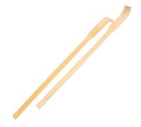 COLLBATH Back Scratchers 2pcs Bamboo Long Handle Wood Back Scratcher for Elderly Individuals to Back Itch at Home