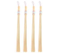 COLLBATH Bamboo Massage Sticks 4Pcs Multipurpose Rods for Home Use Targeting Neck and Back Tension Relief