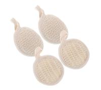 COLLBATH Bath Sponges for Adults Loofah Natural Body Scrubber Long Handled Bath Scrubber for Shower Back Exfoliating