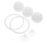 COLLBATH Betta Fish Training Ring Aquarium Filter Balls Suction Cup for Interactive Exercise Quality Material Easy to Install