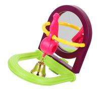 COLLBATH Bird Cage Toys Parrot Toys Set Parrot Toy Funny Birds Toy Safe Odorless Material for Lovebirds Random Color