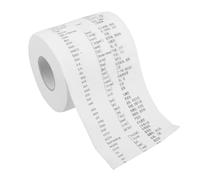 COLLBATH Boost Vocabulary While You Go: 1 Roll of English Word Toilet Paper Phonetic Symbols Fun for Kids Bathroom Tissue