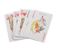 COLLBATH Braille Playing Cards Large Print Deck with Braille Markings for Blind Adults and User Friendly for Easy Handling Suitable for Various Card Games