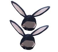 COLLBATH Bunny Outfit Accessory Rabbit Ears Hat Warm Cozy Photo Prop for Easter Christmas Thanksgiving