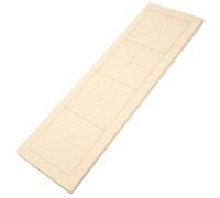 COLLBATH Calligraphy Paper and Prevents Infiltrating 200 Sheets for Practice Khaki with Standard Size Grid, Moderate Ink Infiltration Suitable for Fountain Pen Writing and Art Work