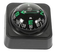 COLLBATH Car Dashboard Compass Ball, Dash Mount Navigation Compass, Black Abs Acrylic, High-precision Easy Navigation for Boat Marine, Road Trips, Outdoor Activities, Driver