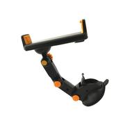 COLLBATH Car Mounted Phone Stand Adjustable Rotation Navigation Bracket for Tablet and Mobile Phones Non-slip Car Holder Compatible with Smartphones Window and Console Fixed Black