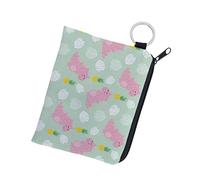 COLLBATH Cartoon Dinosaur Printed Coin Change Purse for Lady Boys and Girls Adults Wallet Coin Pocket Key Bag