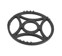 COLLBATH Cast Iron Wok Ring Stand for Gas Hob, Non-slip Iron Support for Small Frying Pans and Espresso Makers, Universal Fit, Sturdy Kitchen Burner Grate