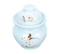 COLLBATH Ceramic Retro Pickle Jar Vegetable Fermenting for Storage Airtight for Home Use and Giving
