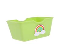 COLLBATH Charming Hamster Bathtub Decorative Litter Pan for Small Pets Add a Touch of Style to Your Pet's Space