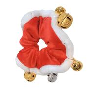 COLLBATH Christmas Red Bell Hair Tie Lovely Ponytail Holder for Decorative Hair Rope with Delicate Bell Design Fashionable and Comfortable Hairband Gift for Parties and Daily Wear