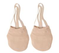 COLLBATH Comfortable Half Sole Dance Shoes Sole Protectors for Women Breathable Lightweight Forefoot Covers for Ballet Yoga Fitness Indoor Exercise Non-Slip Half Foot Shoe Covers Beige