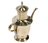 COLLBATH Copper Buddha Offering Pot for Buddhist Temple Use, Multi-Functional Antique Jug with Unique Delicate Design, Not Easy to Deform Or Break, for Temple Supply Or Tabletop Display
