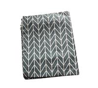 COLLBATH Cotton and Linen Refrigerator Cover Grey Multi-functional Fridge Wrap Storage Bag for Clothes Dust Protection for Kitchen Organization