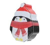 COLLBATH Creative Christmas Candy Box Penguin Shape Gift Holder Reusable Decorative Treat Storage for Chocolate Cookies Festive Desktop Ornament and Present Packaging