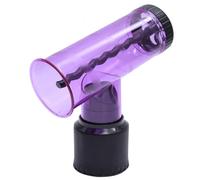 COLLBATH Curly Hair Roller with Hair Dryer Nozzle Diffuser Cap for Defined Curls and Waves Heat-resistant Plastic Air Cover for Home and Barber Shop Fits Blow Dryers Random Random Color