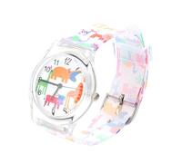 COLLBATH Cute Cartoon Quartz Wrist Watch for Girls Comfortable Design for Students Stylish Animal Patterns Boy Girl Birthdays and Learning