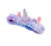 COLLBATH Cute Hair Accessories Women's Soft Stretchy Headband Unicorn Headband for Girls Kawaii Craft Makeup Shower Skincare
