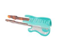 COLLBATH Cute Mini Guitar-shaped Hair Clip for Women, Acetate Material with Versatile Function, Keeps Hair Neat, for Festivals and Daily Life, Stylish Music Accessories in Blue