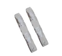 COLLBATH Decorative Fridge Handle Cover Microwave Handle Cover 30cm White Printing Easy to Clean and Reusable