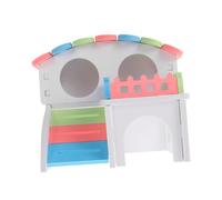 COLLBATH Decorative Villa-shaped Hamster Nest Warm in Winter Cool in Summer for Pet Cage