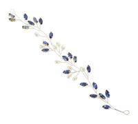 COLLBATH Delicate Bride Hairband for Women Featuring Pearl and Rhinestone Materials, Lightweight without Fading, for Formal Party or Homecoming with Multiple Purposes