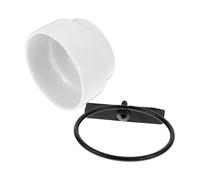 COLLBATH Detachable Ceramic Bird Bowl Feeder Stylish Hanging Bird Tableware for Parrots Elegant Home Garden Feeding Station Safe Sophisticated White Design