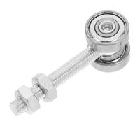 COLLBATH Detachable Stainless Steel Groove Pulley with Dual Bearings for Sliding Doors Heavy-duty Load Bearing Roller Track Rail Smooth Operation for Rv Sliding Door Hangers and Cable Cars