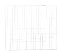 COLLBATH Diy Dog Fence Gate Magnetic Door Screen Pet Fence Panel Iron Mesh Door Sheet for Chinchilla Cage