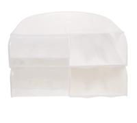 COLLBATH Egg Dispenser Egg Storage Box Refrigerator Organizer Holder Lid Multi-layer Tray Easy to Use