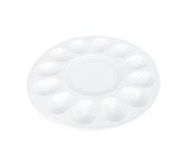 COLLBATH Eggs Holder Simple Style Egg Plate Egg Dish Deviled Egg Plate Platter Home Egg Storage Plate Organize Your Eggs