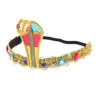 COLLBATH Egyptian Snake Headdress Headband for Women Decorative Pharaoh Headpiece Prop for Halloween Party Sturdy Cloth Material Eye-catching Costume Accessory for Cosplay and Festivals
