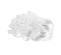 COLLBATH Elderly Wig Long Curly Wig Funny Santa Claus Costume Wig For Men And Women Christmas Halloween Party Cosplay Costume Prop